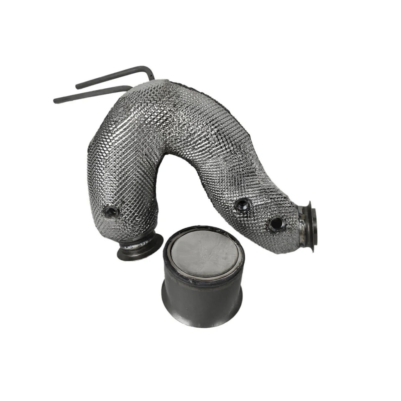R2P Vag 1.6 TDI Isı Yalıtımlı Downpipe (2016 Sonrası Adblue'suz Araçlar)