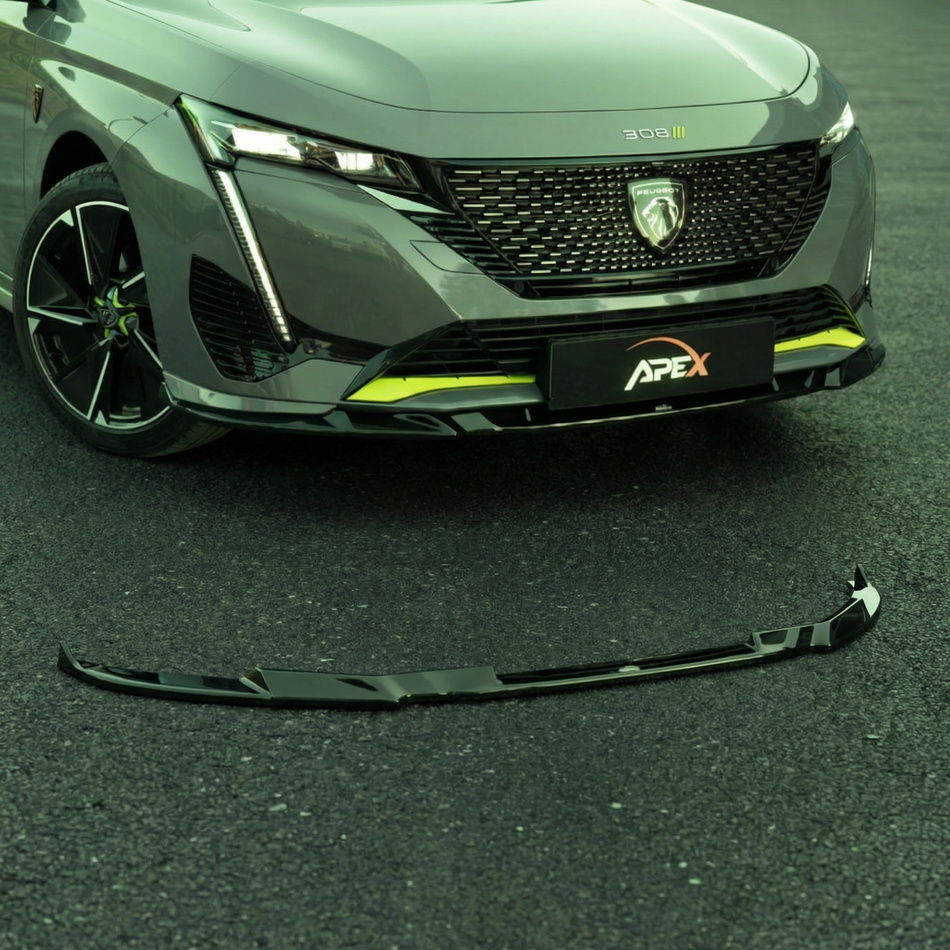 Apex Aero Design - Peugeot 308 GT Mk3 Hatchback SW (2021+) - Front Lip