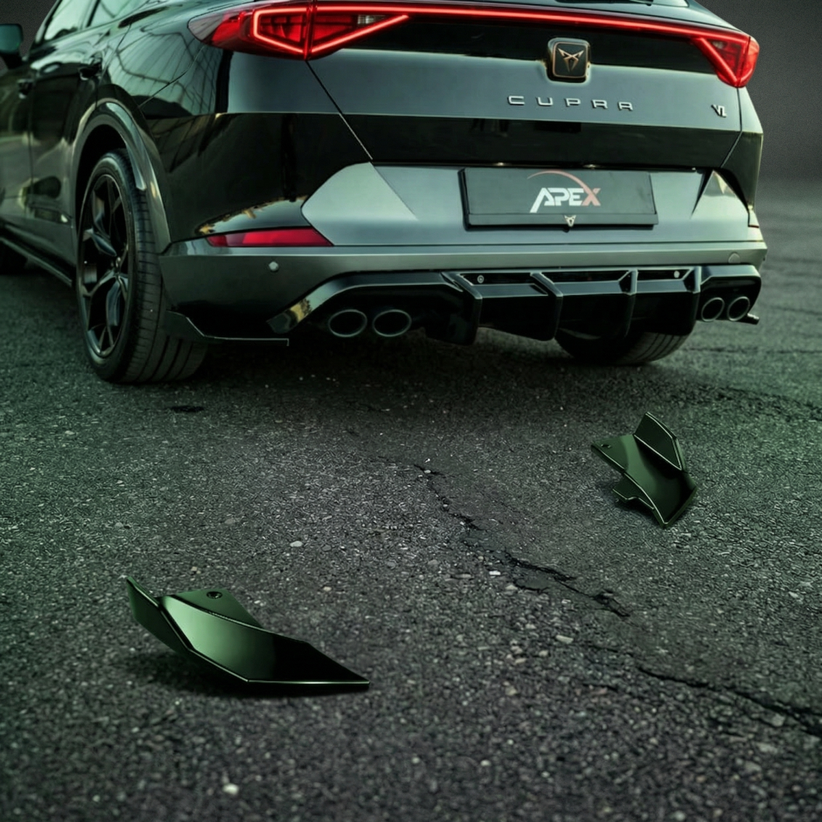 Apex Aero Design - Cupra Formentor V2 (2020-2024) - Rear Side Splitter