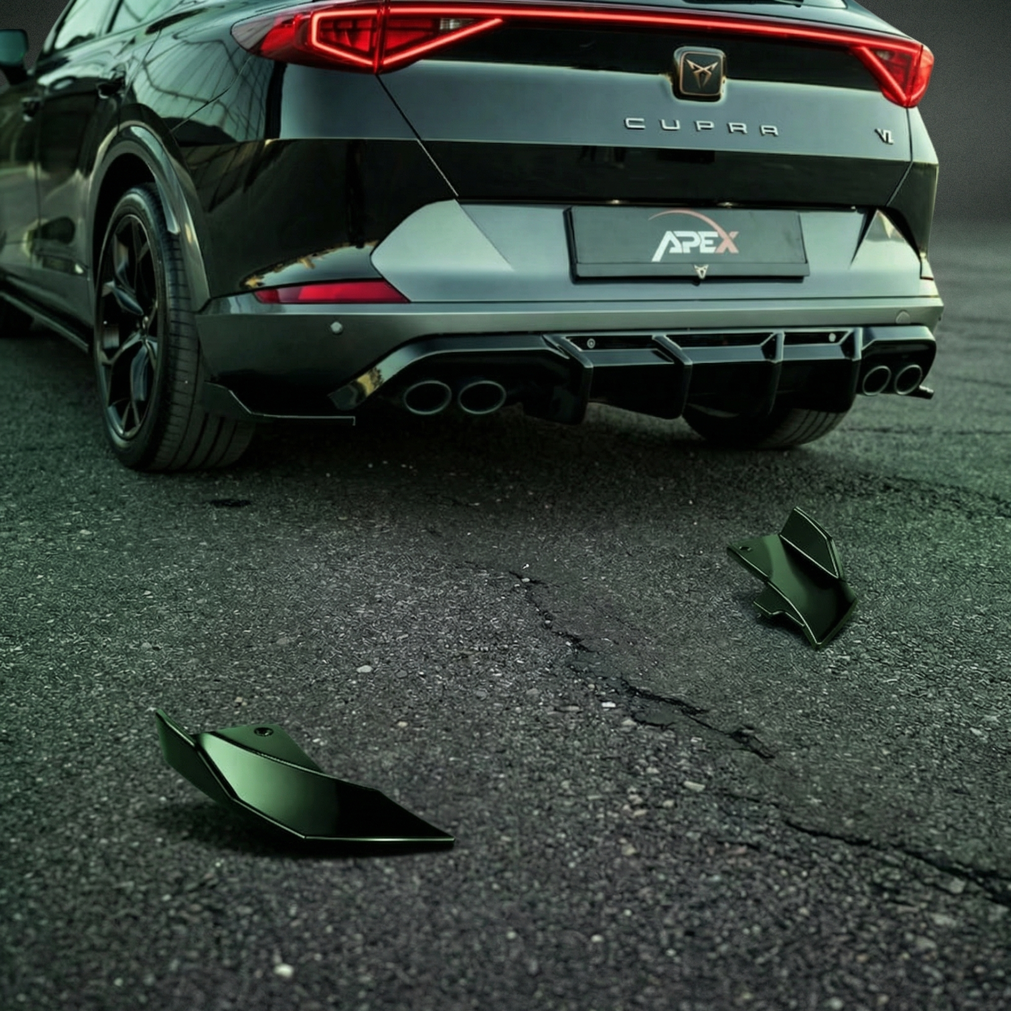 Apex Aero Design - Cupra Formentor V2 (2020-2024) - Rear Side Splitter