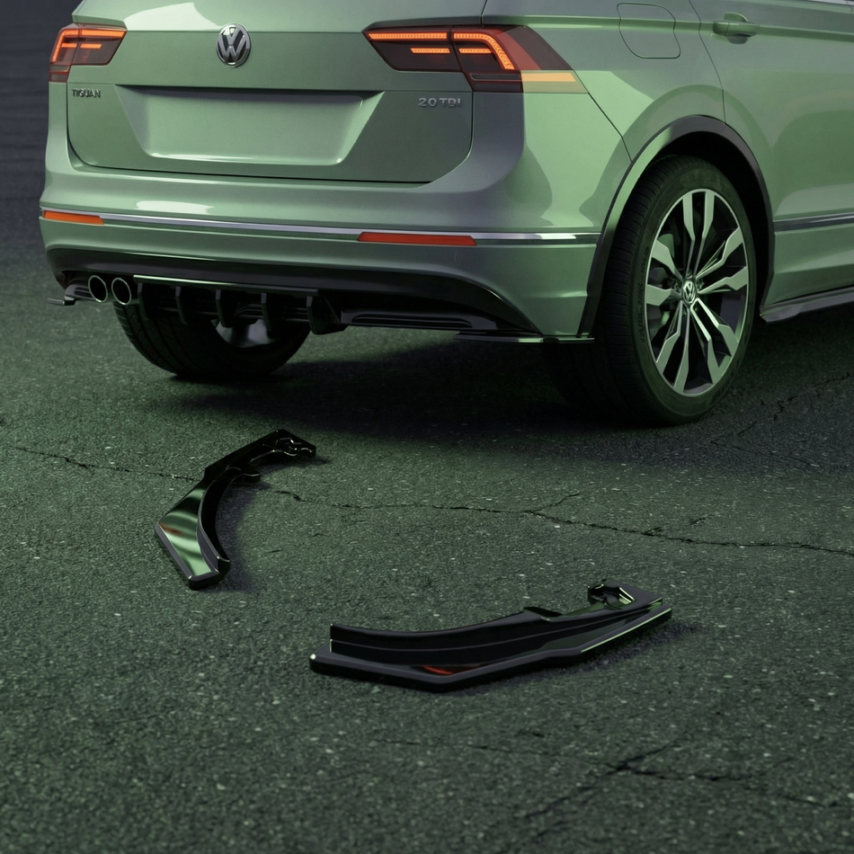 Apex Aero Design - VW Tiguan Mk2 R-Line (2015-2020) - Rear Side Splitter