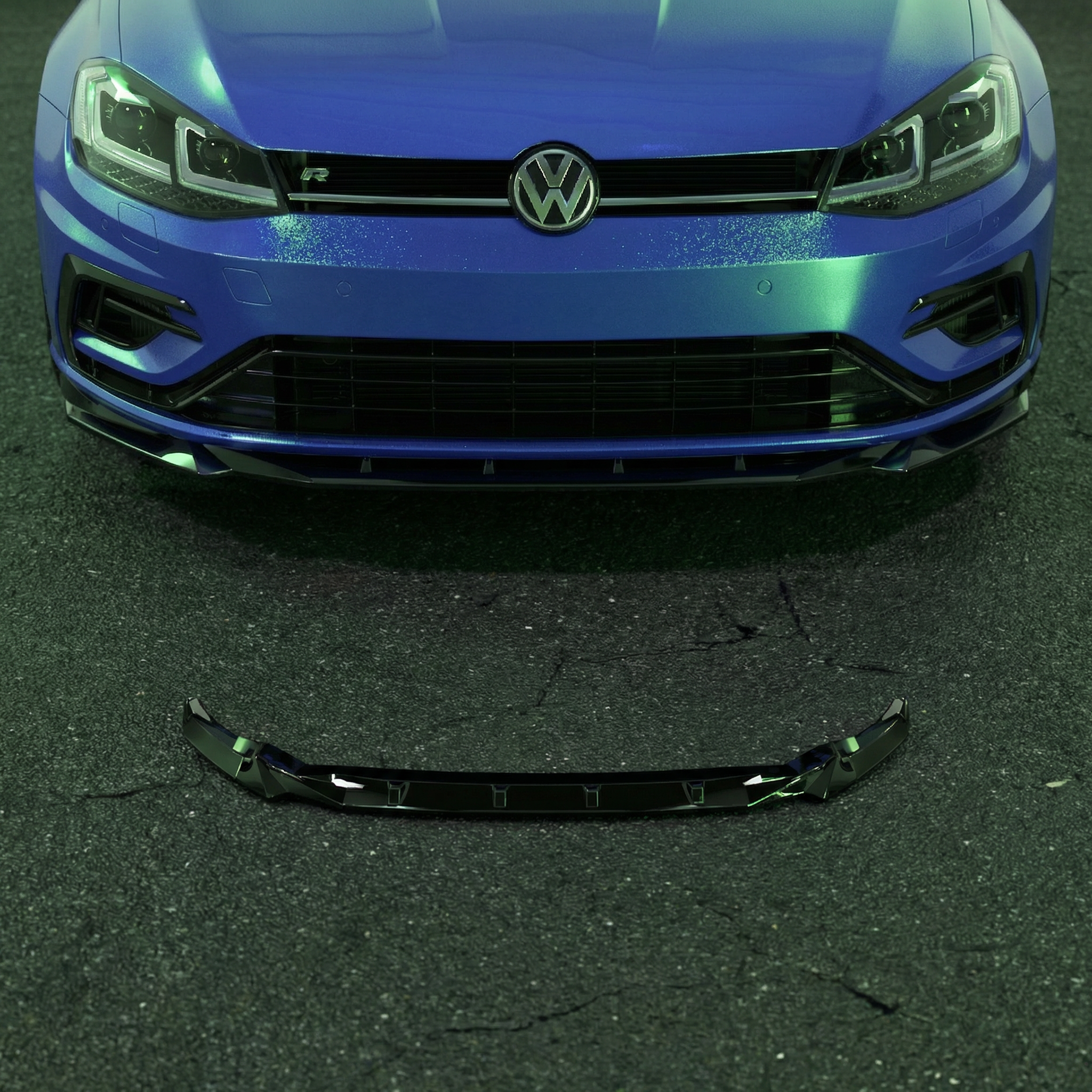 Apex Aero Design - VW Golf Mk7.5 R (2016-2020) - Front Lip