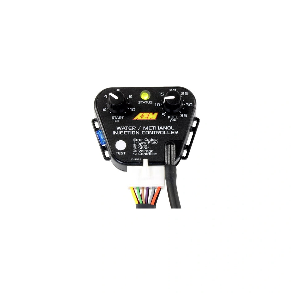 AEM Electronics 30-3304 Kit Controlador de Inyección de Agua/Metanol V3 (MAP Interno 35psi) – Optimización de Rendimiento para Motores Gasolina Turbo