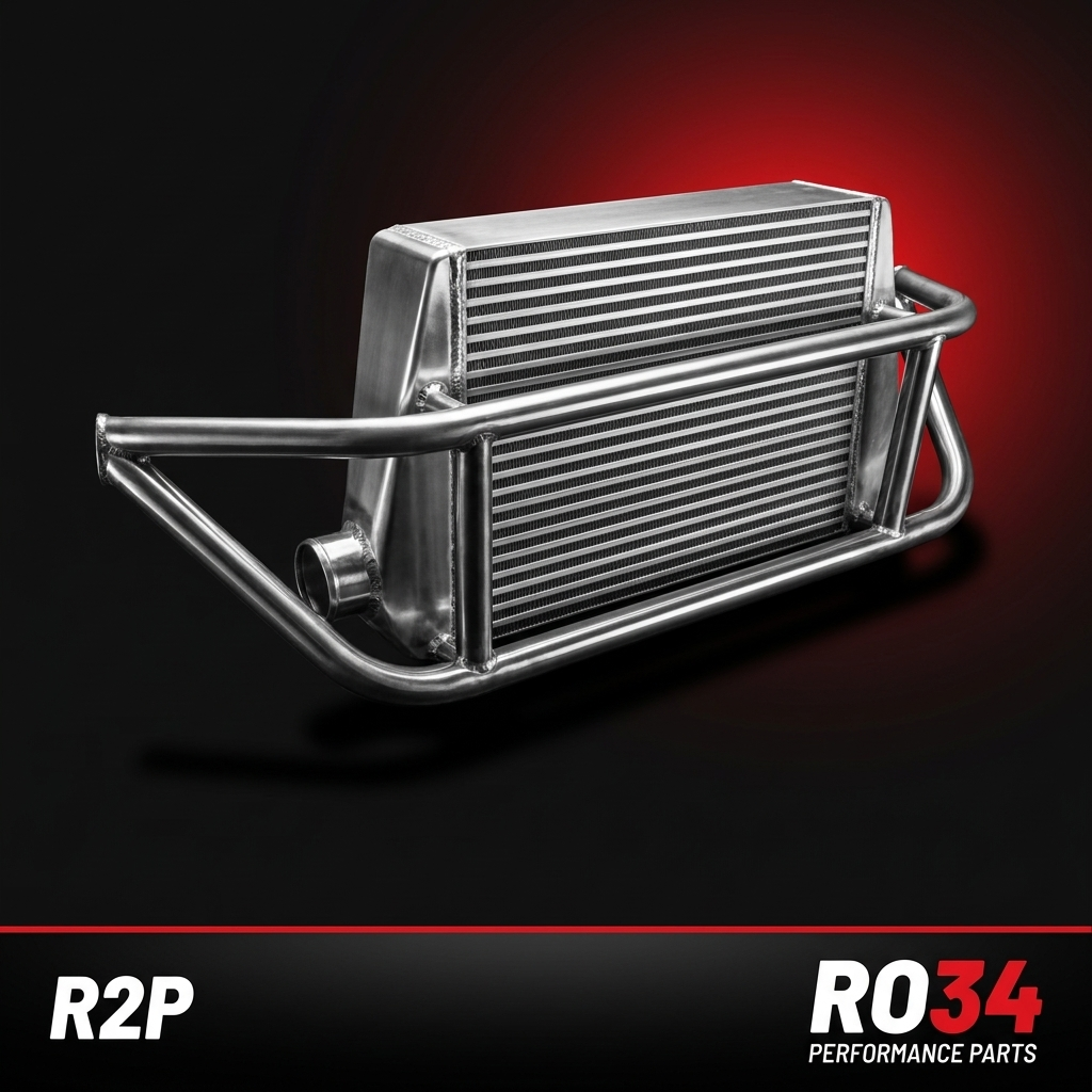 R2P MQB EVO4 Intercooler + Crash Bar Kit - RO34 Performance Parts