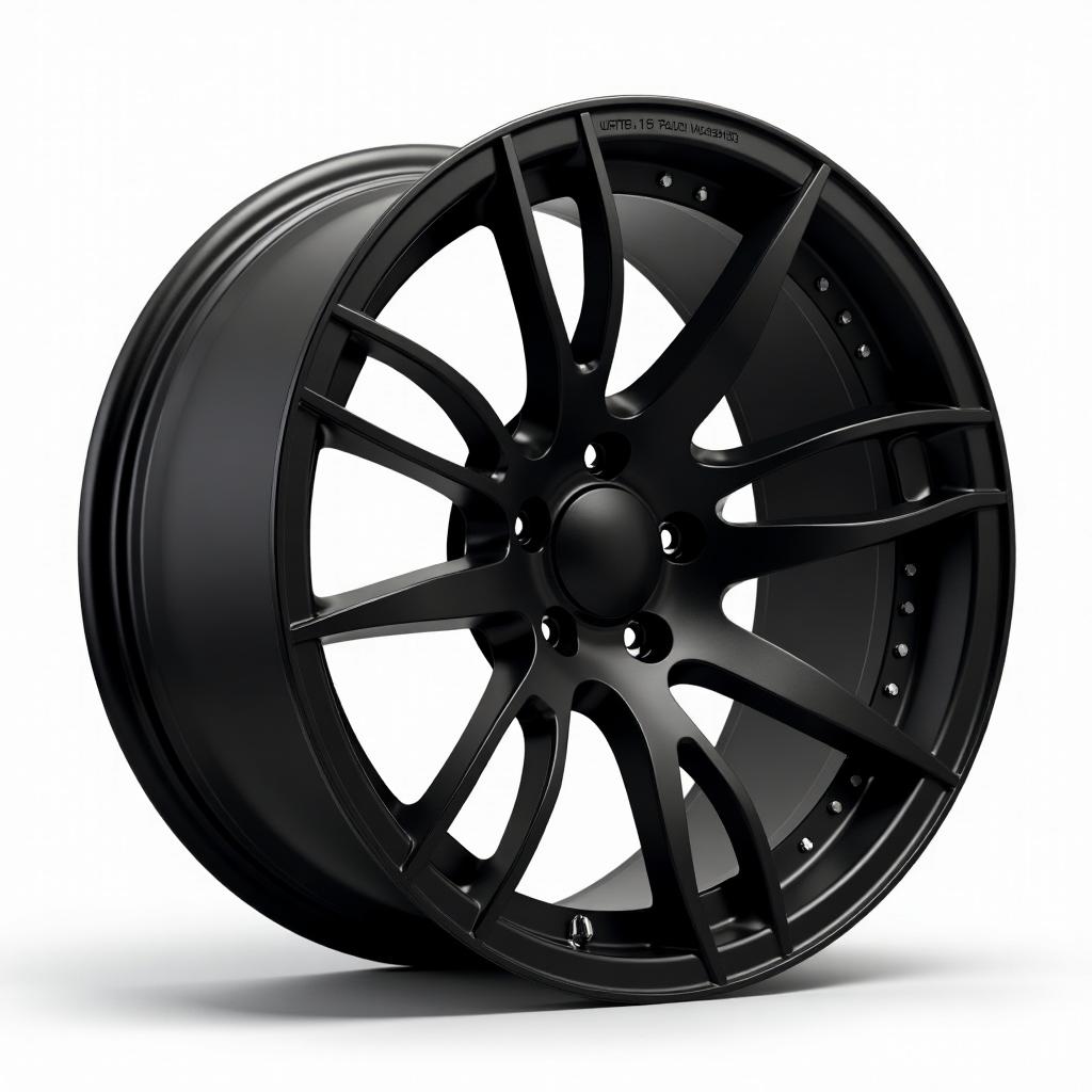 MSW 18 inch matte black forged alloy rims