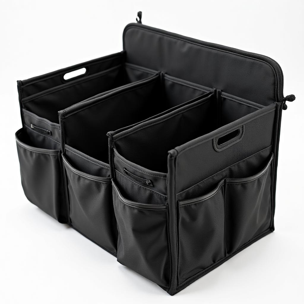 Professional trunk organizer with compartments